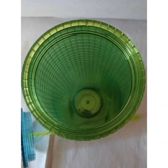 Starbucks Green Jelly Grid Tumbler Limited Edition 2022 - Picture 4 of 5